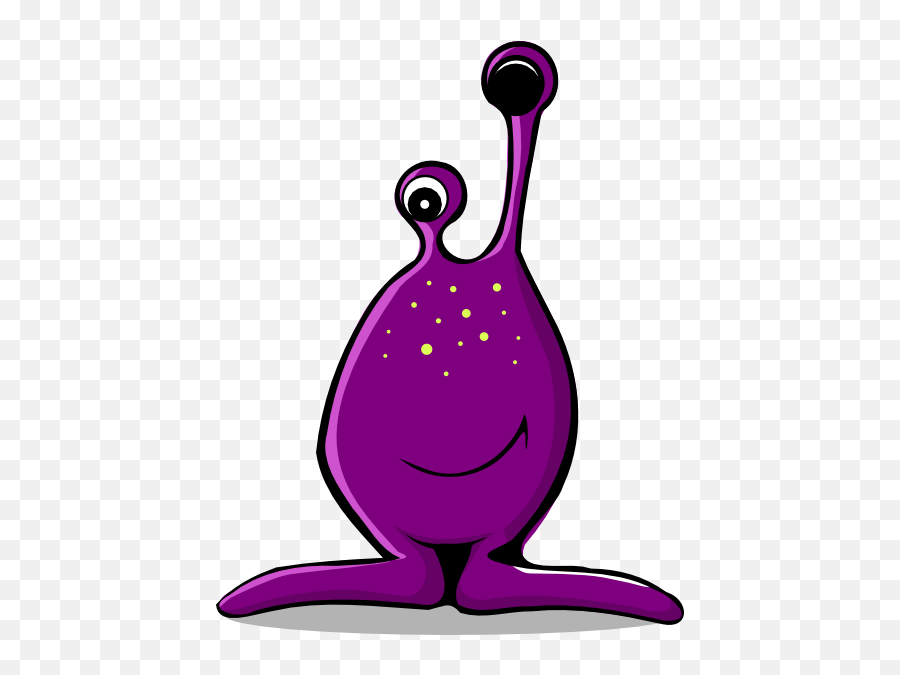 Purple Alien - Clip Art Aliens Png,Alien Clipart Transparent