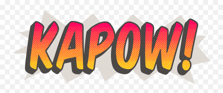 Download Kapow Logo Banner - Graphic Design Png,Kapow Png