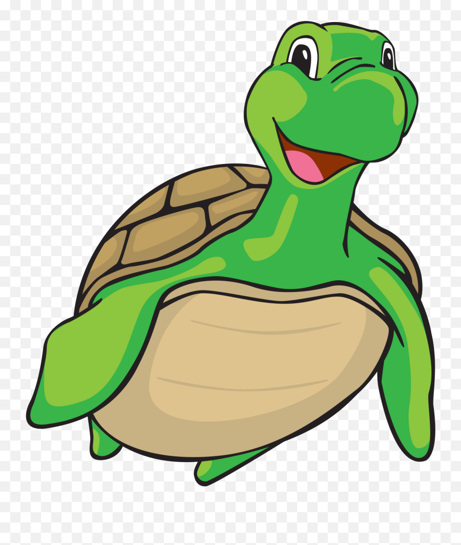 Swimming Turtle Cartoon Png Clipart - Full Size Clipart,Swimming Clipart Png