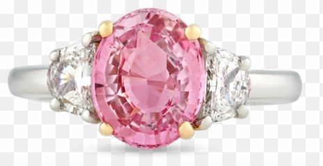 Download Padparadscha Stone Png Image Background - Buy Sapphire,Wedding Rings Transparent Background