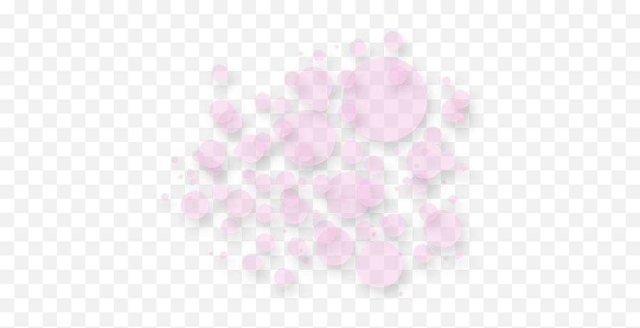 Transparent Pink Dots Decoration Clip Art - Transparent Background Pink Bubbles Png,Clip Art Transparent Background