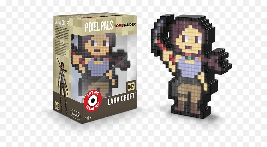 Pixel Pals - Tomb Raider Lara Croft Reboot Website Lara Croft Pixel Pal Png,Lara Croft Png