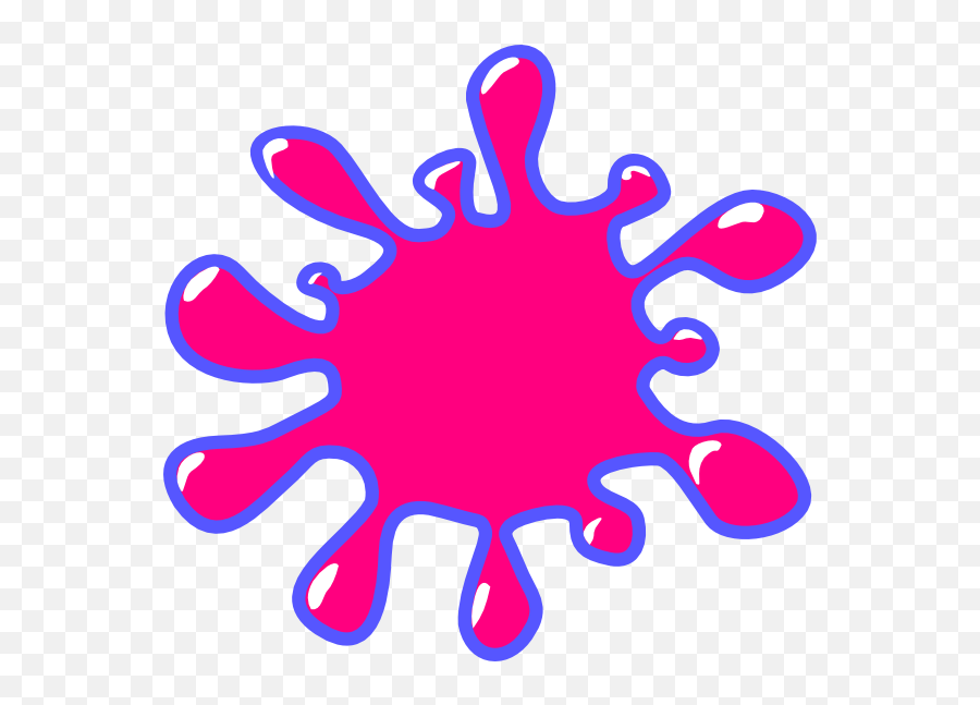 Pink Splatter Paint - Clipart Best Color Clipart Transparent Background Png,Splash Of Paint Png