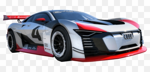 Download - Audi E Tron Gt Concept Full Size Png Audi Etron Vision Gran Turismo,Tron Png