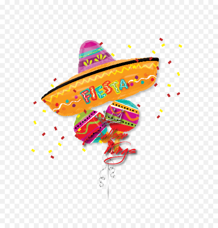 Fiesta Sombrero Clipart - Clip Art Fiesta Party Png,Sombrero Transparent