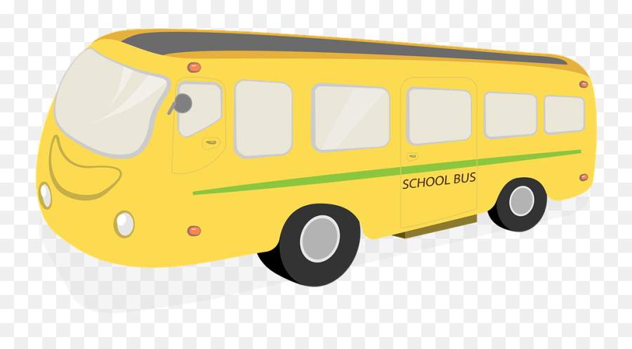 Yellow School Bus Cartoon 14 - School Bus 960x487 Png Bus Cartoon Transparent Png,School Bus Png
