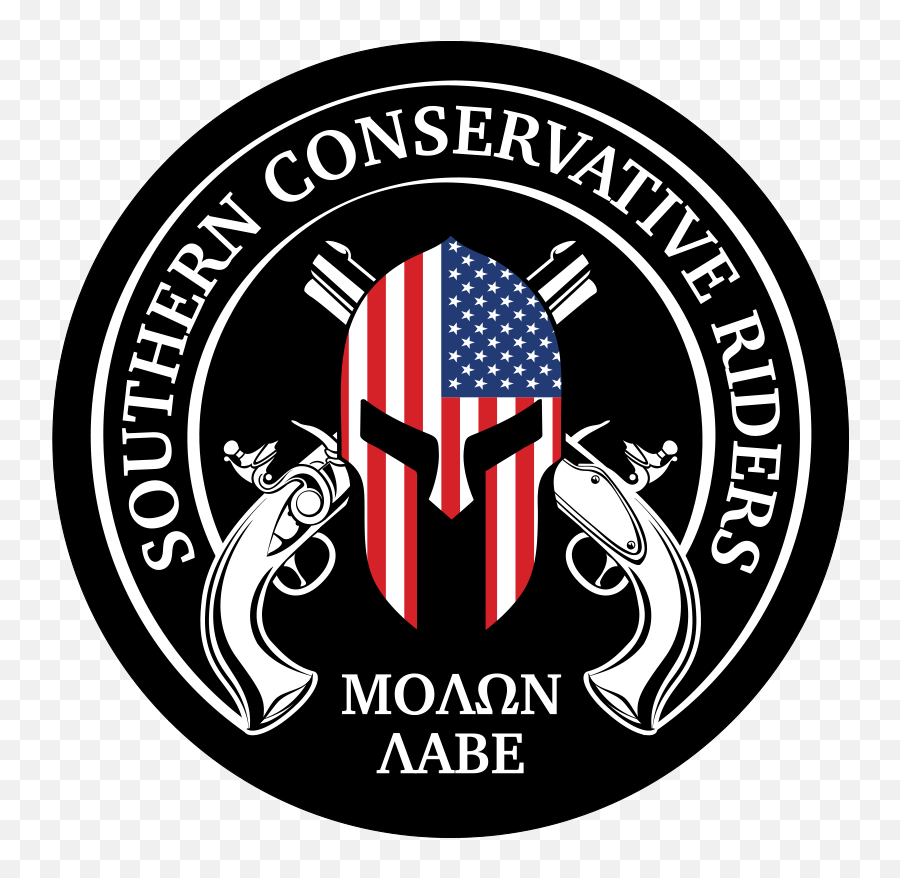 Molon Labe Southern Conservative Riders - Automotive Decal Png,Molon Labe Logo