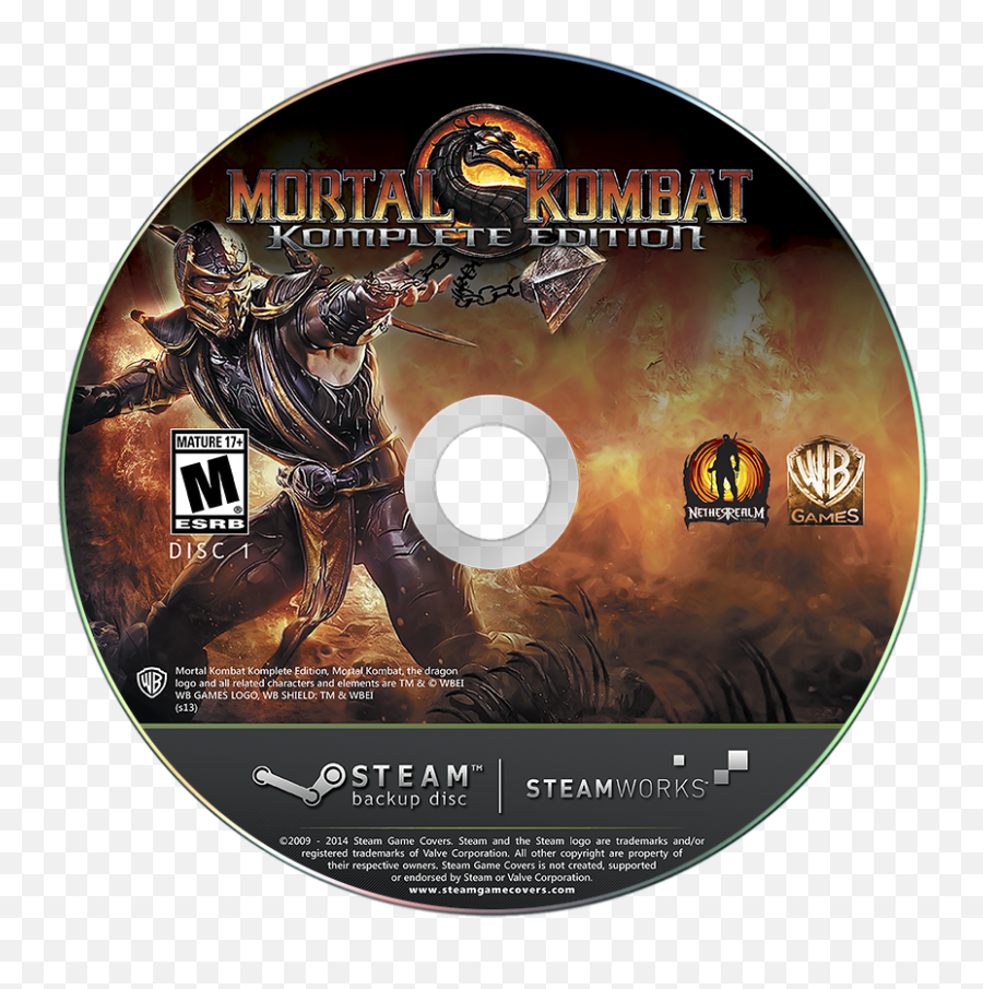 Pcwindowssteam Games Disc Pack 1420 - Artwork Emumovies Mortal Kombat 9 Ps3 Png,Transistor Game Logo