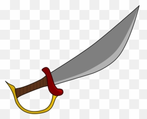 Crossed Swords Png - Cutlass Big Image Png Pirate Sword Cartoon