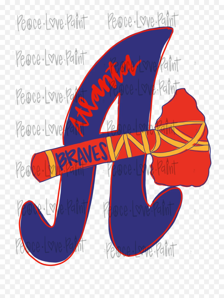Atlanta Braves Hand Drawn Sublimation - Language Png,Atlanta Braves Png