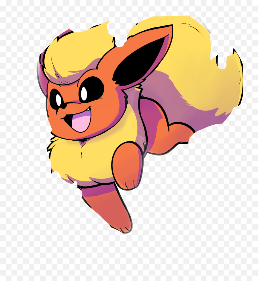 Flareon Pokemon Sticker By Gracietolle9030 - Fictional Character Png,Flareon Transparent