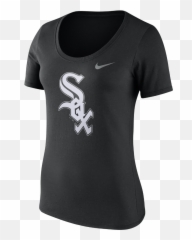 Logo Scoop Womens T - Chicago White Sox png