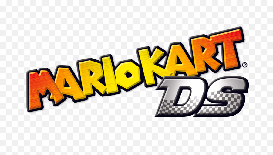 List Of Mario Kart Ds Pre - Release And Unused Content Super Mario Double Png,Mario Logo Transparent