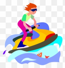 Jet Ski Png - Clip Art Transparent Cartoon Jingfm Water Clipart