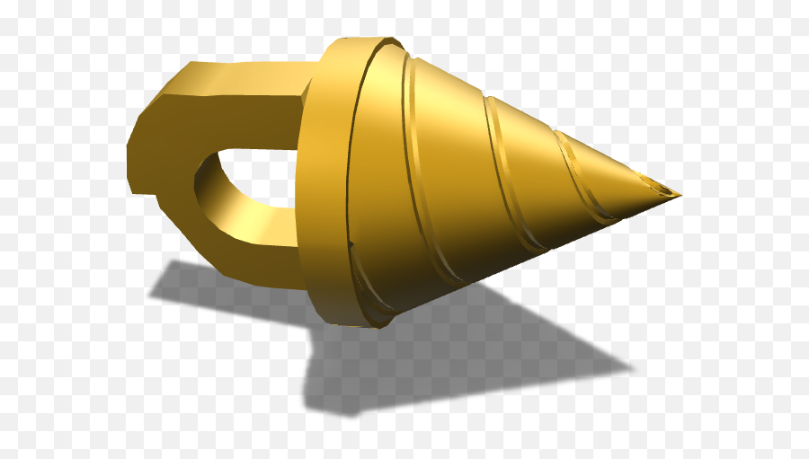 Simon Coredrill - 3d Design By Alejandro Diaz Sep 12 2017 Gold Png,Gurren Lagann Logo