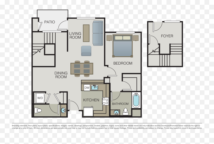 Floor Plans U0026 Pricing Mio Apartments For Rent - Vertical Png,Price Of Icon A5