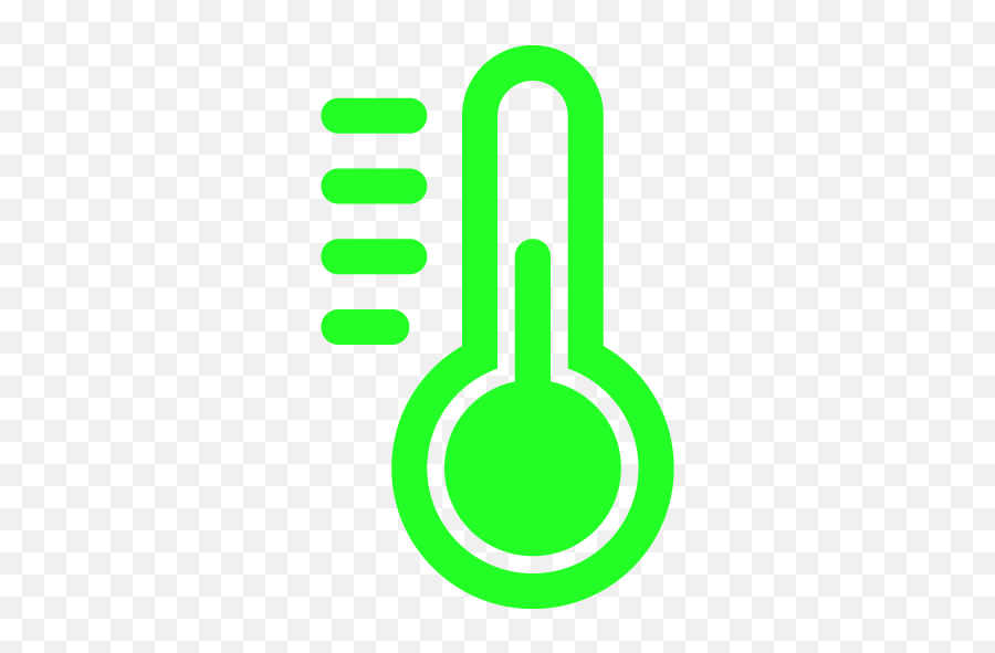 Temperature 02 Icons - Icono De Temperatura Azul Png,Green Thermometer Icon