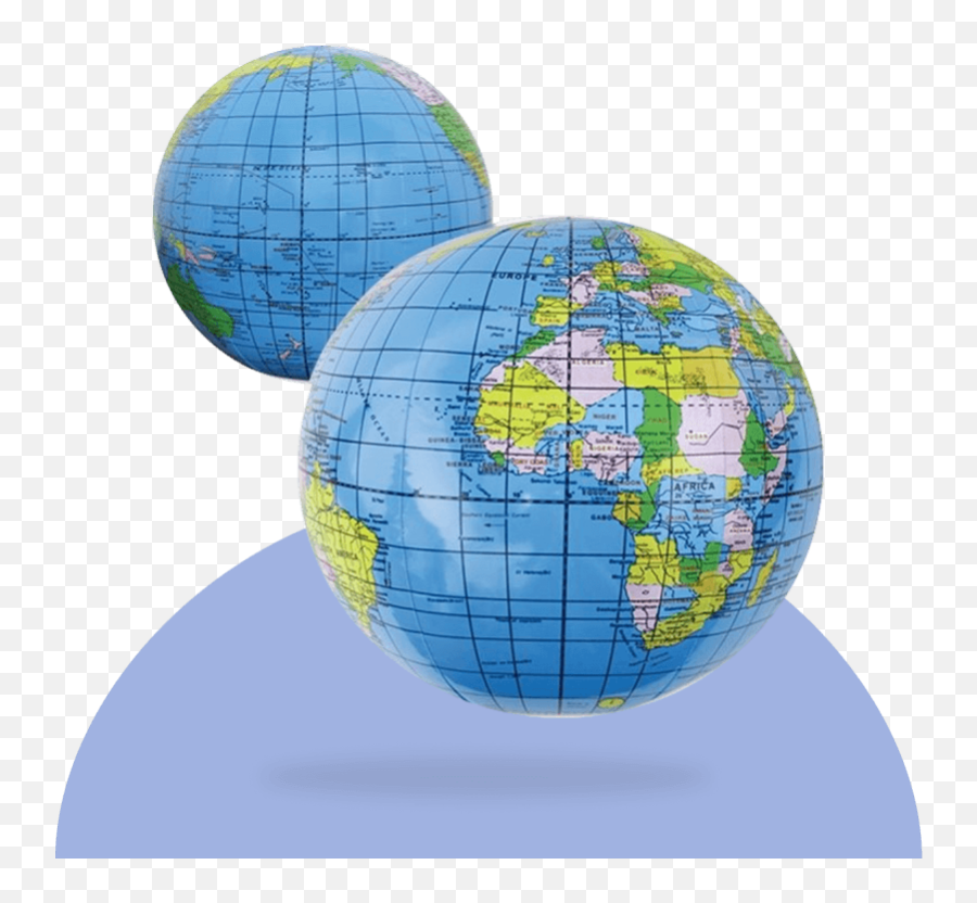 Globe Beach Ball - Vertical Png,Globe Icon Note 5