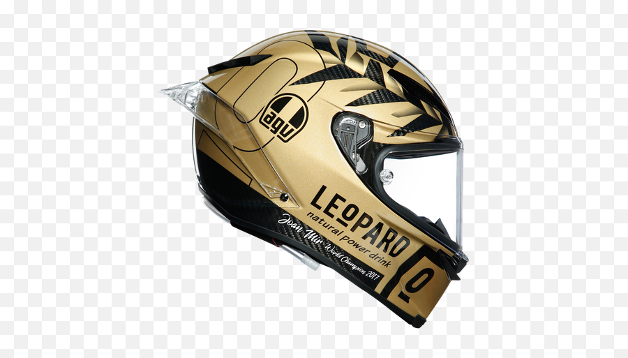 Pista Gp R E2205 Limited Edition - Mir World Champion 2017 Agv Png,Icon Flying Leopard Helmet