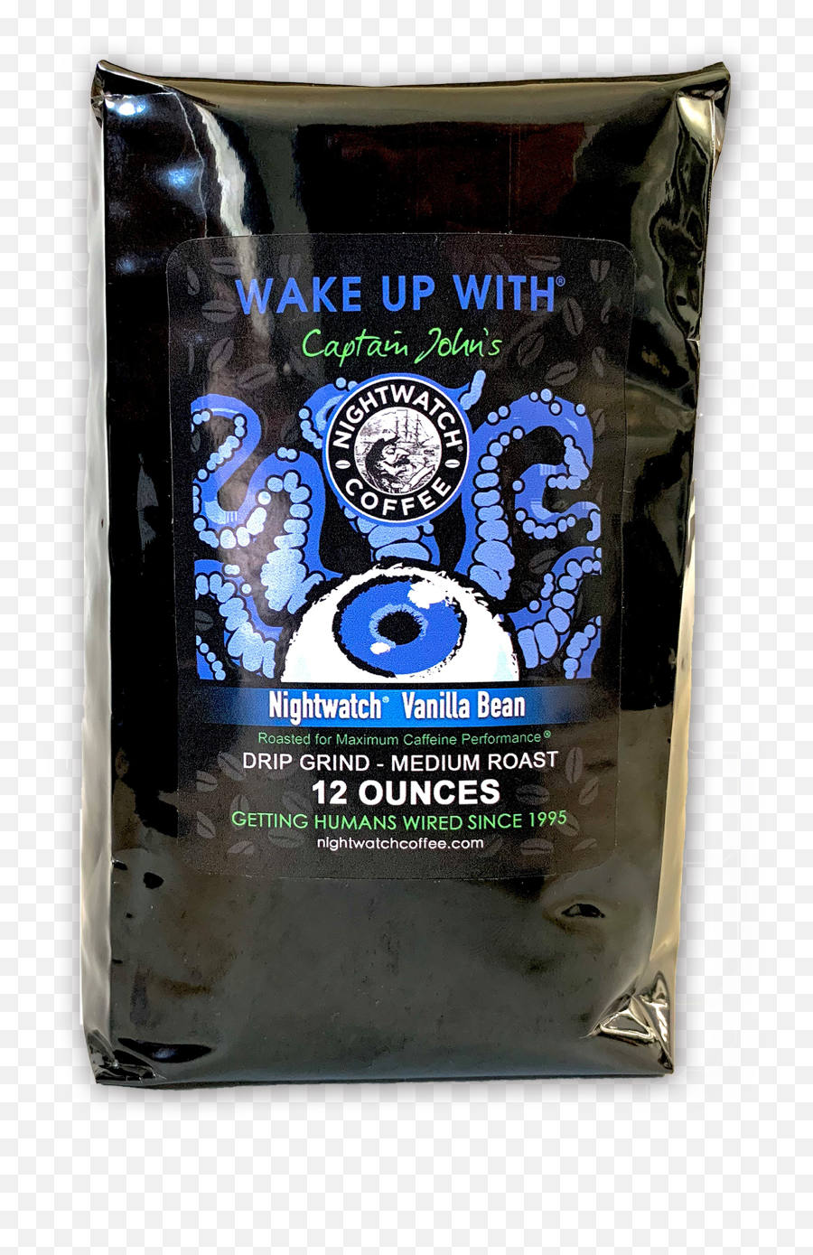 Nightwatch Vanilla Bean Ground Coffee - 12 Oz Bag Png,Vanilla Bean Icon