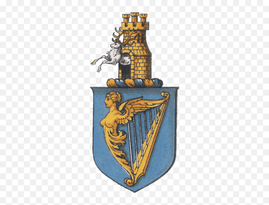 Coat Of Arms Ireland Facts For Kids - Sman 2 Kota Serang Png,Harp Icon