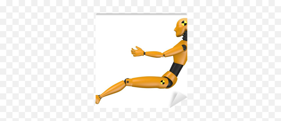 Wall Mural 3d Render Of Car Test Dummy - Woman Pixersus Crash Dummy Side View Png,Crash Test Dummy Icon