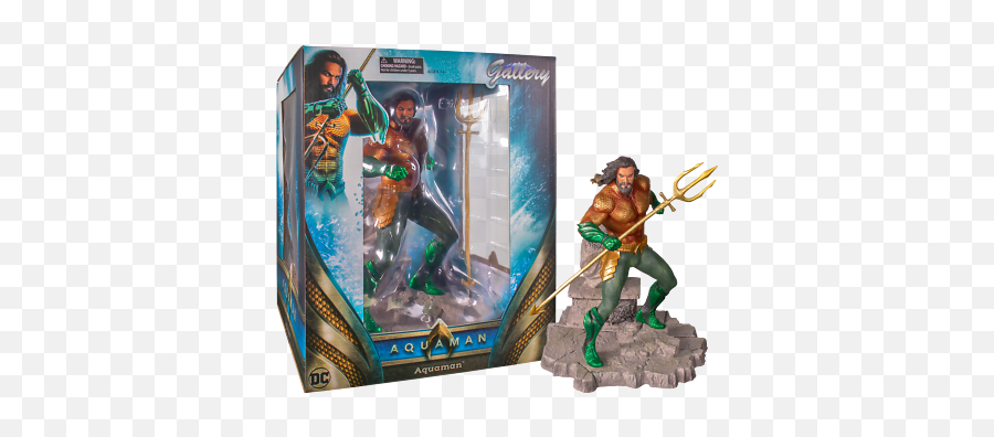 Dc Gallery Aquaman 9 Pvc Statue - Aquaman Diamond Gallery Png,Aquaman Png