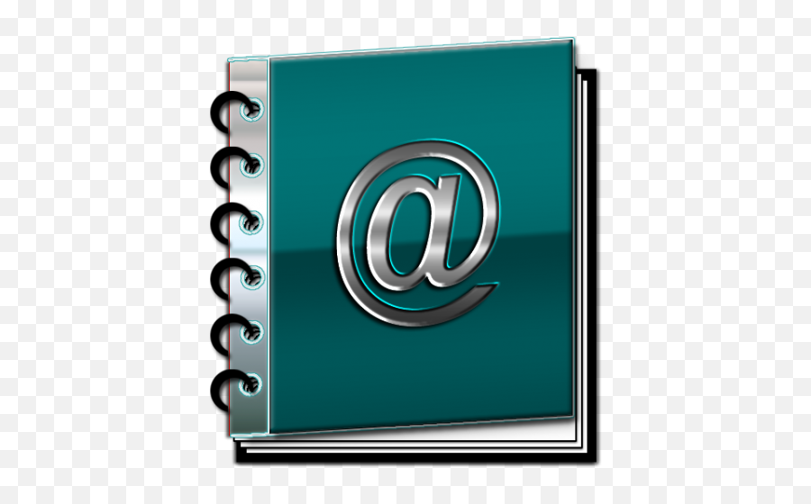 Red Email Address Book Icon Free Png Citypng Green