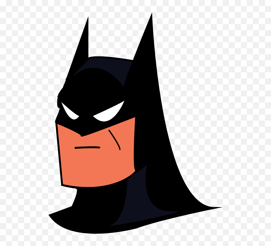 Batman Face Png 4 Image - Batman Animated Series Face,Batman Face Png