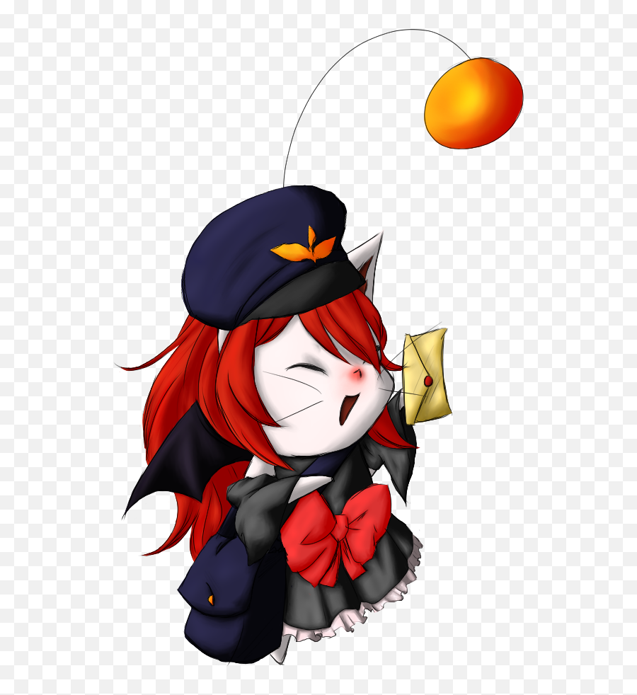 Fan Art U2013 Ayase Shin - Cartoon Png,Moogle Png