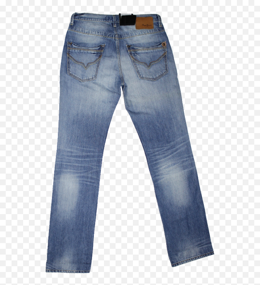 Blue Half Wash Jeans Png Image - Back Of Blue Jeans Png,Blue Jeans Png