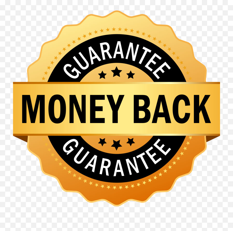 Download Hd Money Back Guarantee Png - Money Back Guarantee Logo Transparent,Money Back Guarantee Png