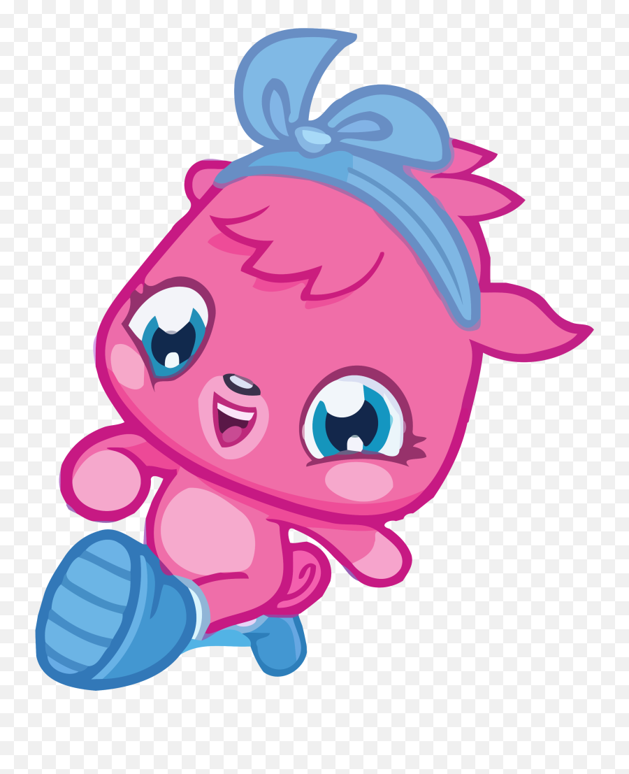 Walking Girl Clipart Png - Poppet Moshi Monsters Stickers,Girl Walking Png