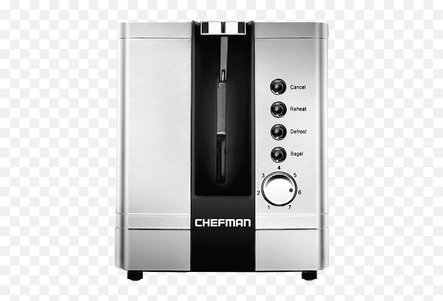 Chefman Pop Up Toaster With Extra Wide Slots - Chefmancom Espresso Machine Png,Toaster Png