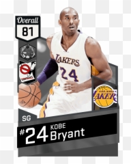 Kobe Bryant Png - Kobe Bryant Rick Barry Nba 2k17 Card Png