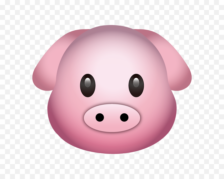 Pig Emoji - Pig Emoji Png,Cartoon Pig Png