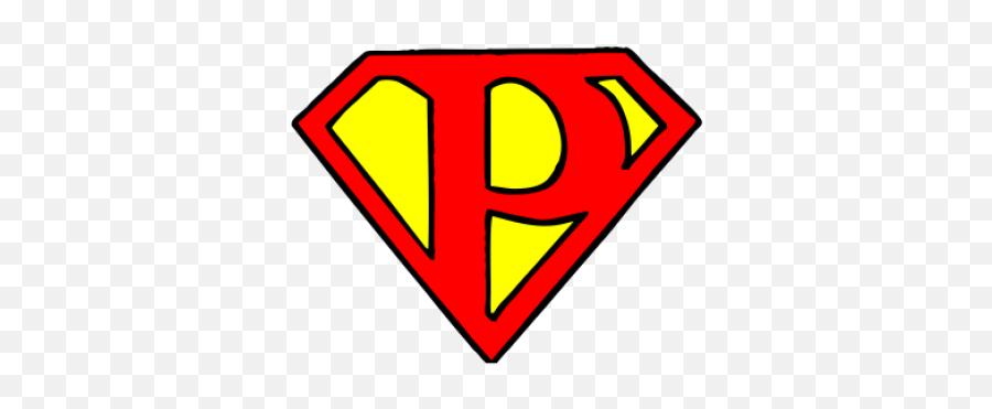 P Transparent Superman Picture 1158451 - F Letter Logo Png,Superman Logo A