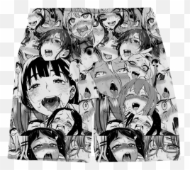 Ahegao Shorts - Boardshorts png