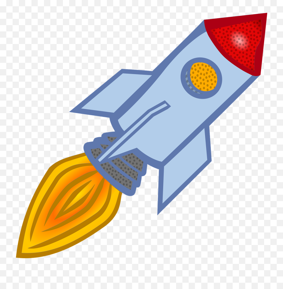 Clipart Rocket Booster - Rocket Clipart Colour Png,Transparent Rocket