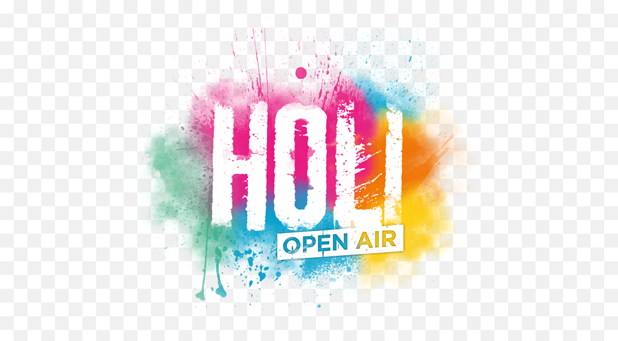 Happy Holi Text Png 2019 - Festival Of Colours Tour,Text Pngs