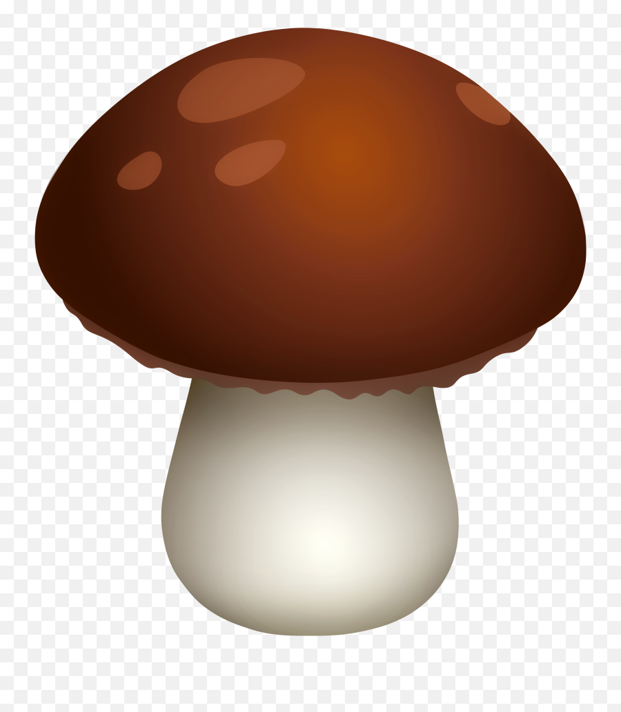 Brown Mushroom Clipart Png Transparent Background