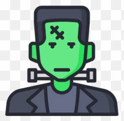 Frankenstein Icon Of Colored Outline - Cartoon Png,Frankenstein Png