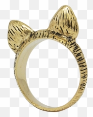 Download Cat Ears Ring - Body Jewelry png