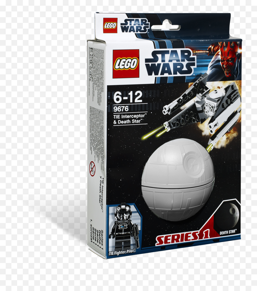 9676 Tie Interceptor Death Star - Lego Death Star Png,Death Star Transparent