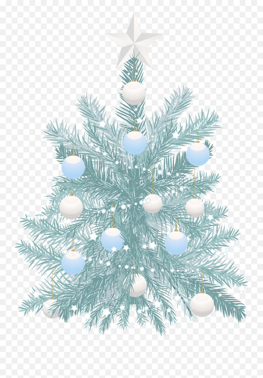 Blue Christmas Tree Png Download - Christmas Tree Blue Png,Christmas Tree Png Transparent