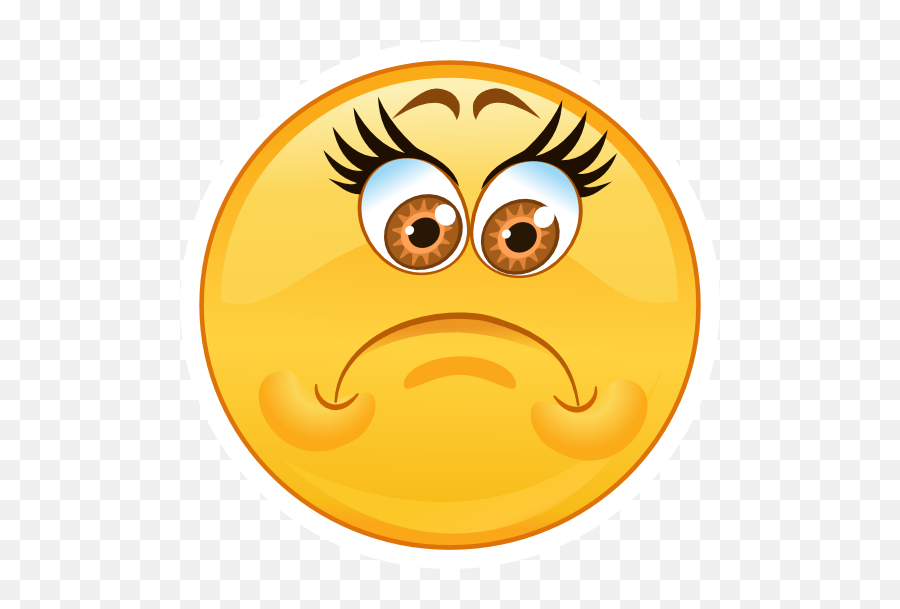 Crazy Sad Upset Emoji Sticker - Communication Language And Literacy Png,Crazy Emoji Png