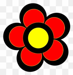 Flower Color Clip Art - vector clip art online Colored png