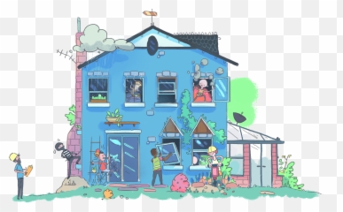 Download Bluesky Certification House - HD Png