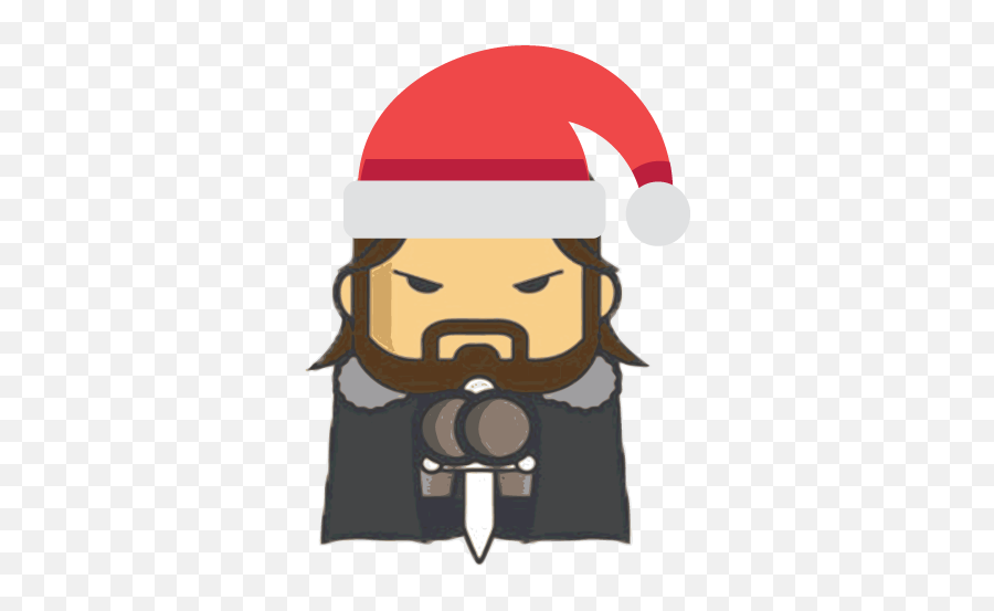 Ned - Starkchristmashat Sme Assistant Social Media Seo Game Of Thrones Vectorial Art Png,Cartoon Christmas Hat Png