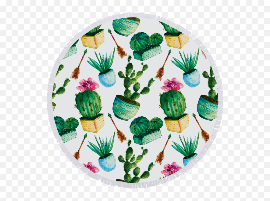 Cacti - Background Flower Vintage Cactus Transparent Png Transparent Vintage Cactus Png,Cactus Transparent Background